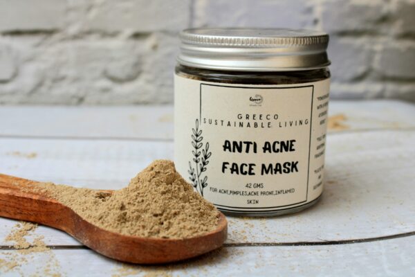 Anti-acne Face mask<br><span style="font-size: 14px;">(for acne prone, inflamed Skin, congested pores and oily skin.)</span>
